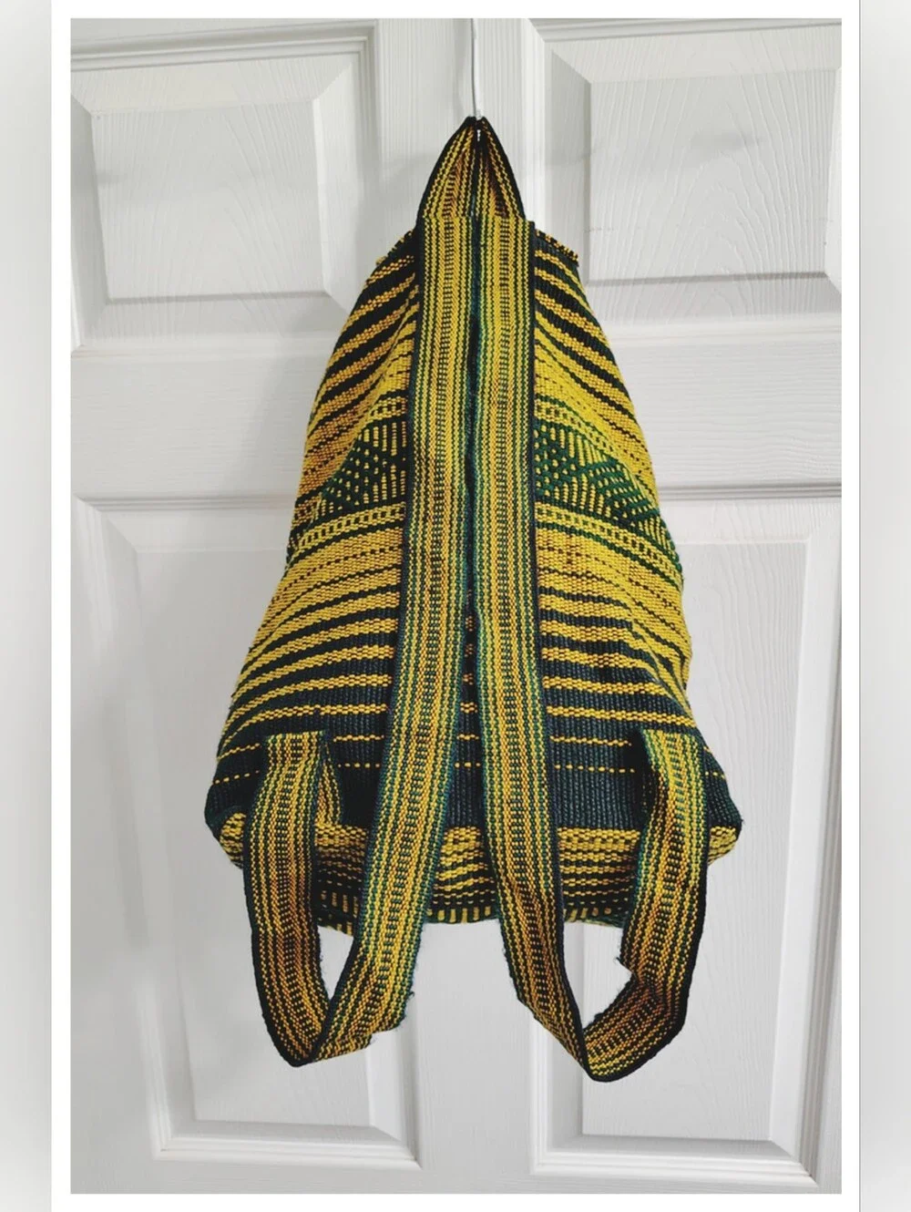 🏈 Green Bay Packers 🏈 Drawstring 'Hippie' Woven Backpack 16